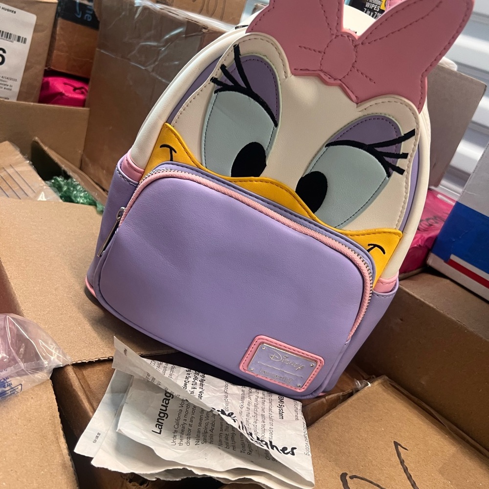 Disney Daisy Duck Mini Backpack Loungefly